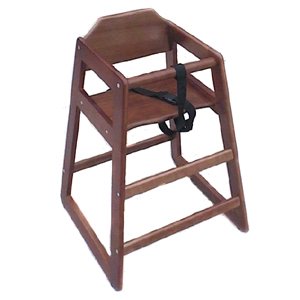 CHAIR HIGH HDWD WALNT K-D, EA, 06-0756 Challenger FURNITURE