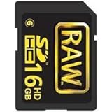 Hoodman Raw RAW 16 GB SDHC 16 GB 150X SDHC Secure Digital Card