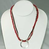 Triple Strand Rope and Coral with Horseshoe