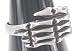 Skeleton Hand Bone Fingers Bones Pewter Ring