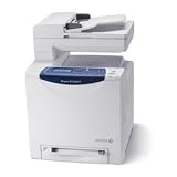 Xerox Phaser 6128MFP/N - Multifunction ( fax / copier / printer / scanner ) - color - laser - copying (up to): 16 ppm (mono) / 12 ppm (color) - printing (up to): 16 ppm (mono) / 12 ppm (color) - 250 sheets - 33.6 Kbps - USB, 10/100 Base-TX