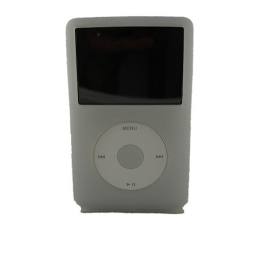 iPod Classic (80GB) Silicone Skin Case and LCD Screen Protector (Clear)