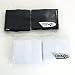 COSMOS 1 pair of Black wristband + 1 pair of White wristband sports basketball tennis sweatband sweat band/brace
