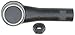 ACDelco Advantage 46A0929A Outer Steering Tie Rod End , Black
