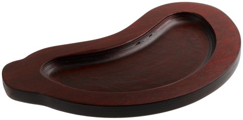 Tomlinson Crescent-Shaped Serving Griddle Underliner, Cherry Finish
