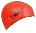 SPEEDO Badekappe Plain Flat Silicone Cap flame