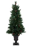 Celebrations Lighted Wyoming Porch Tree 4 Ft