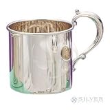Empire Sterling Silver Grand Plain Baby Cup