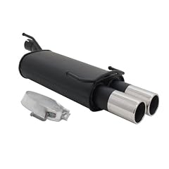 NOVUS Sportauspuff Gruppe N Opel Astra F Flie�heck F / -CC 1,4 / 1,6 / 1,7 Diesel / 1,8 / 2,0 nur bis 85 kW passend mit 1-Punkt + 3 Punkt Aufh�ngung 2 x 76 mm M-Design