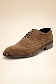 Sartorial Suede Round Toe Brogues