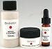 Bindi offers a variety of creams, oils, and cleansers to restore and maintain the healthy balance of your skin. Get great results by using the therapy that matches your Ayurvedic body type: vata, pitta, or kapha. Front Label Panel: Bindi Trial Skincare Kit Basic Instructions: Follow Instructions Per Individual Bottle. Ingredients: Herbal Cleanser Basic Essential Oils Basic Moisturizing Cream Basic Supplemental Facts: None Given Bindi offers a variety of creams, oils, and cleansers to restore and maintain the healthy balance of your skin. Get great results by using the therapy that matches your Ayurvedic body type: vata, pitta, or kapha. Front Label Panel: Bindi Trial Skincare Kit Basic Instructions: Follow Instructions Per Individual Bottle. Ingredients: Herbal Cleanser Basic Essential Oils Basic Moisturizing Cream Basic Supplemental Facts: None Given