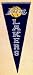 Los Angeles Lakers 13x 32 NBA Hardwood Traditions Collection Pennant from Winning Streak Sports