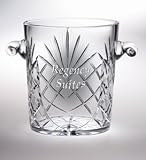 10 INCH CRYSTAL GOLF TROPHY