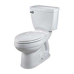American Standard 2002.014.020 Champion-4 Right Height Elongated Two-Piece Toilet, White by American Standard