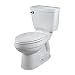 American Standard 2002.014.020 Champion-4 Right Height Elongated Two-Piece Toilet, White