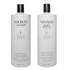 Nioxin System 1 Cleanser & Scalp Therapy DUO Set (33.8oz) each