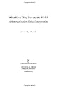 What Have They Done to the Bible: A History of Modern Biblical Interpretation