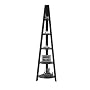Madison Corner Ladder Bookshelf - Antique Black