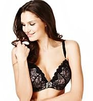 Limited Collection Flirt Lace Padded Plunge DD-GG Bra