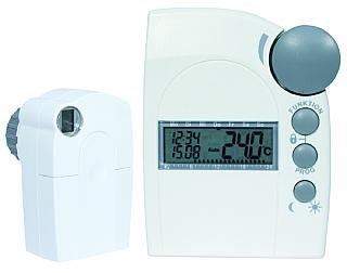 Rev Ritter 008544 Heizungsthermostat Funk Set, wei&szlig;