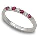 Ruby and Diamond Band