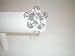 Bracelet Hinged with crystal flower CLEAR