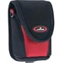 Vanguard Casa 6A Burgundy Camera Pouch with Velcro Flap and Memory Card Pocket