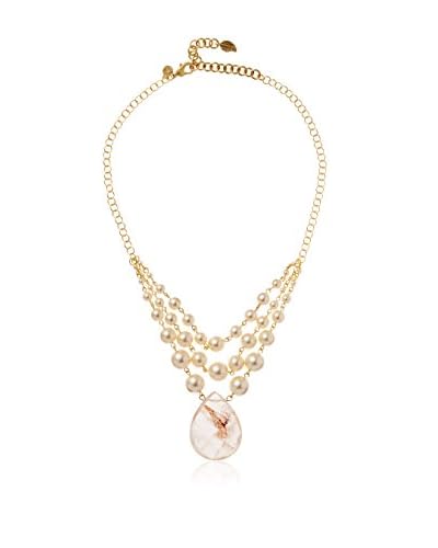 David Aubrey Hadrien Quartz Pendant Necklace