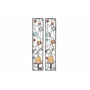 Benzara 66729 Metal Candle 2 [Kitchen]