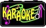 Karaoke" Backlit Lighted Imitation Neon Sign