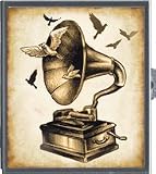 Classic Hardware Hannah Aitchison Steampunk Gramophone Pill Box or Condom Case