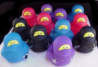 Vinyl Ninja Rubber Duckys