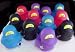 One Dozen (12) ~ Ninja Rubber Duckys