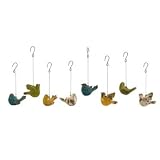 IMAX Mercade Small Assorted Birds Ceramics Collection Split-Analogous Color Scheme Eye Pleasing