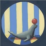 Circus Seal Canvas Reproduction