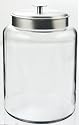 Anchor Hocking Montana 2-1/2-Gallon Jar, Brushed Metal Lid