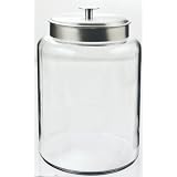 Anchor Hocking Montana 2-1 2-Gallon Jar, Brushed Metal Lid by Anchor Hocking
