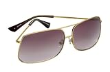 Axcent Men's Gold Sunglasses - XE111-62