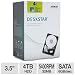 Hitachi Deskstar 3.5 Inch 4 TB CoolSpin SATA III 6Gb/s Internal Hard Drive Kit (20 Pack Bulk Packagi