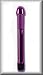 Bling Bling Glider 6 1/2 Inch Ribbed Multi-Speed Waterproof Massager - Purple
