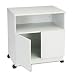 Office Products : Mobile Machine Stand with Open Storage Compartment & 2 Door Cabinet, Gray (VRTFC630GY)