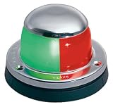 Perko 0972DP0CHR Chrome Bi-Color Marine Bow Light