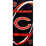 Chicago Bears Circle Logo NFL Fiber Reactive Pool/Beach/Bath Towel