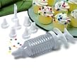 Norpro 3566 Cupcake Injector Decorating Set, 9-Piece