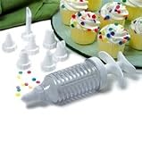 Norpro 3566 Cupcake Injector Decorating Set, 9-Piece