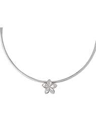 Clevereves 14K White Gold Pendant Two Tone Reversible Plumier 18.3 - Gram(s)