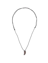 Tooth Charm Pave Diamond Sterling Silver .925 Macrame Fashion Necklace Handmade Jewelry