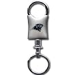 Carolina Panthers Laser Etched Etched Valet Keychain