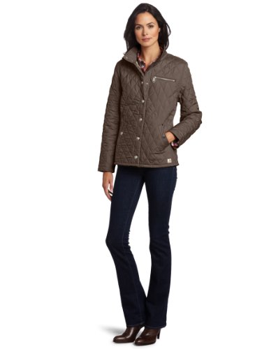 Purchase !!! for Carhartt Women's Womens Wellington Jacket, Deep Brown, Small/Regular