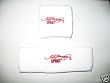 ED HARDY WHITE HEAD BAND AND WHITE WRIST BAND